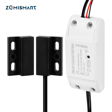 Zemismart-controlador de puerta de garaje con Wifi, Control por voz, Control por voz, aplicación remota, Alexa y Google ► Foto 1/6