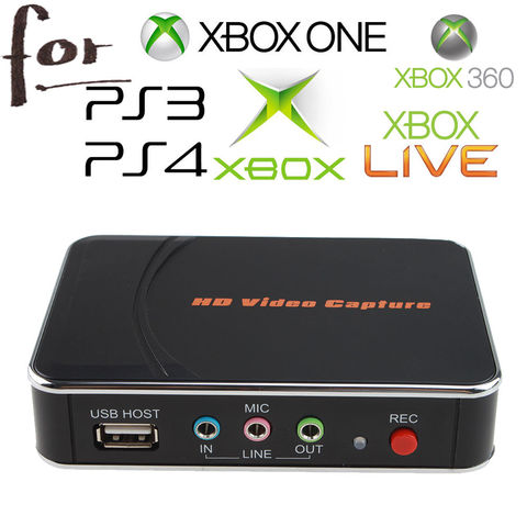 Videograbador Ezcap juego HD captura de vídeo HD 1080P HDMI/YPBPR para Xbox 360 Xbox One/ PS3 PS4/ Wii U sin configuración ► Foto 1/6
