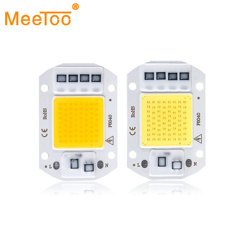 Matriz LED de alta potencia para proyectores LED COB lámpara Chip 50W 30W 20W 110V 220V DIY LED Bombilla Luz de inundación diodo foco al aire libre ► Foto 1/6