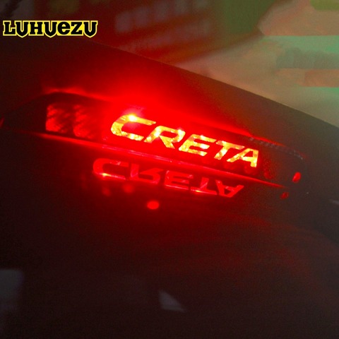 Marco de luz trasera de alto frenado cubierta de estilo ajuste de protección para Hyundai IX25 Creta 2015 2016 2017 accesorios de 2022 ► Foto 1/4