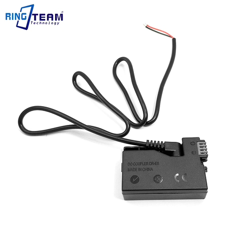 DR-E8 DRE8 LP-E8 batería acoplador + ACK-E8 Cable adaptador para Canon EOS cámaras T2i T3i T4i T5i 550D 600D 650D 700D beso X4 X5 X6 ► Foto 1/6