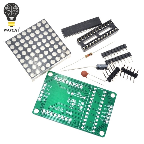 WAVGAT-Módulo de matriz de puntos MAX7219, módulo de visualización, MCU, control especial Módulo de promociones ► Foto 1/6