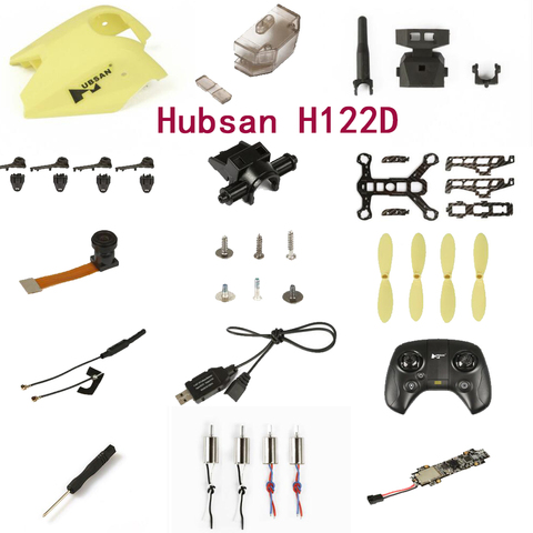 Hubsan-repuestos originales para STORM H122D X4, propulsores, motor de cuchillas, batería, Tablero Principal de control remoto, etc. ► Foto 1/2