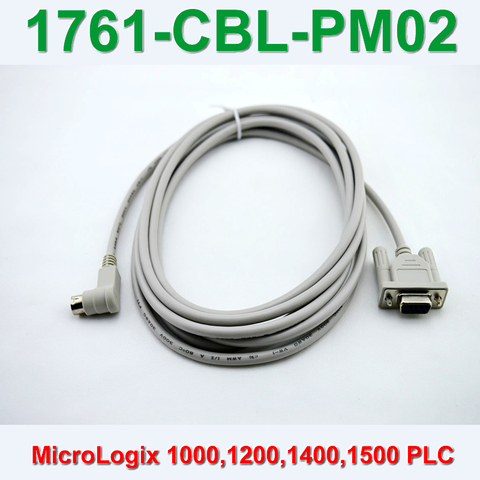 1761-CBL-PM02 para el Cable de programación PLC de la serie 1000 de la serie MicroLogix de ALLEN, 90 DGREE, envío rápido ► Foto 1/6