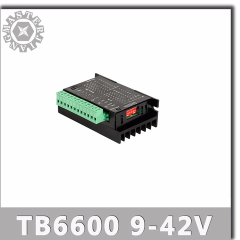 TB6600 4A 9-42 V Motor paso a paso CNC controlador, motor paso a paso Nema tb6600 ejes individuales híbrido para cnc. ► Foto 1/1