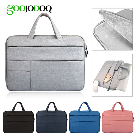 Para iPad Pro 12,9 funda 13,3 pulgadas Bolsa con Mango a prueba de golpes portátil Notebook Tablet funda para Apple iPad Prp 12,9 2017 2022 ► Foto 1/6