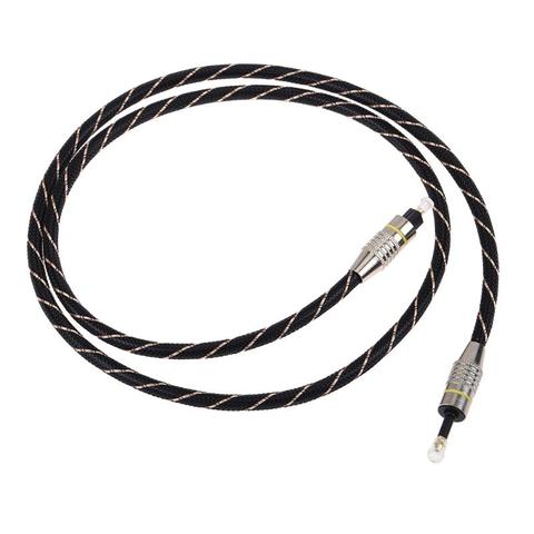 Sonido Digital Toslink Mini Toslink Cable 3,5mm óptica SPDIF Cable 3,5 a adaptador de Cable de Audio óptico para PC TV amplificador ► Foto 1/6