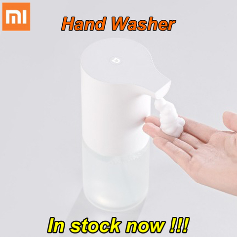 En Stock Original Xiaomi Mijia automática de inducción de espuma lavadora de manos jabón automático 0,25 s Sensor infrarrojo para casas inteligentes ► Foto 1/6
