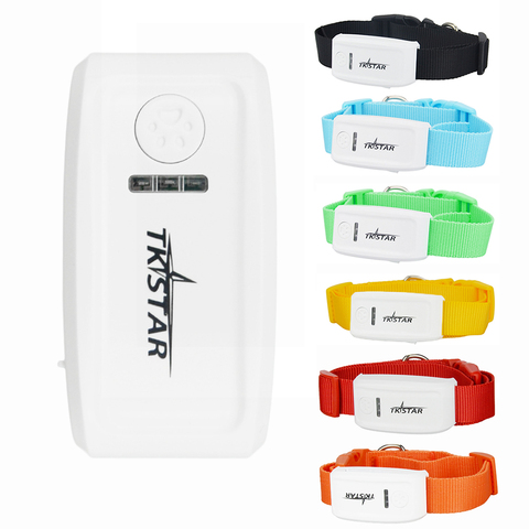 Rastreador GPS 100% tkstar TK909 Original para mascotas, rastreador GSM GPRS, dispositivo de seguimiento GPS con Collar para perros y gatos, seguimiento con aplicación Web gratuita ► Foto 1/6