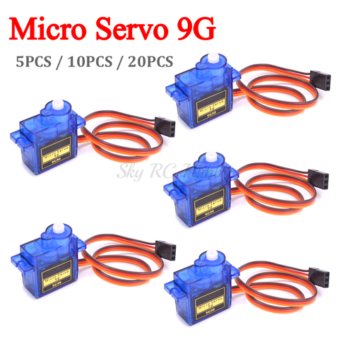 SG90 Mini Micro Servo 9g TS90A TS90 para RC 250 Avión de 450 helicóptero, coche vehículo barco modelos de espaã a ► Foto 1/1