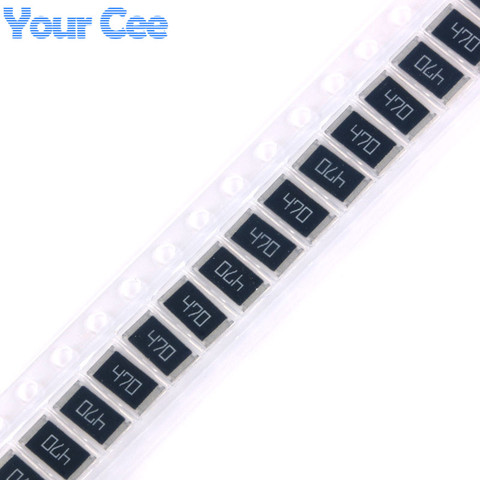 50 Uds 2512 resistencia SMD tipo Chip, 47 ohm 47R 470 1W 5% componentes pasivos ► Foto 1/2