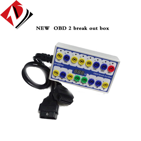 OBDII-Detector de protocolo de coche, caja de prueba de Conector automotriz, OBD2 ► Foto 1/3