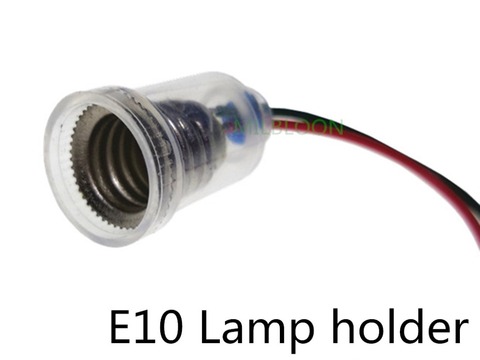 Soporte de lámpara con base de alambre E10, 3 uds. ► Foto 1/4