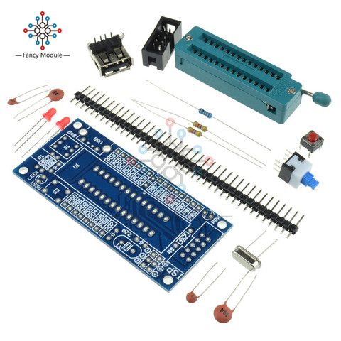 ATmega8 ATmega48 ATMEGA88 AVR con tablero de desarrollo DIY Kit ► Foto 1/6