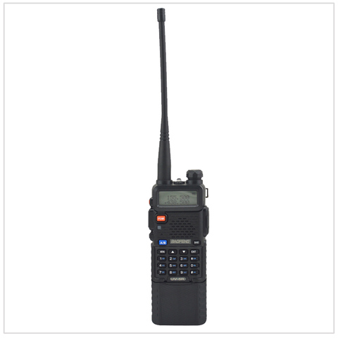 Con 3800mAh de batería Li-Ion $TERM impacto baofeng radio dualband UV-5R radio walkie talkie 136-174/400-520MHz radio de dos vías w/libre auricular ► Foto 1/1