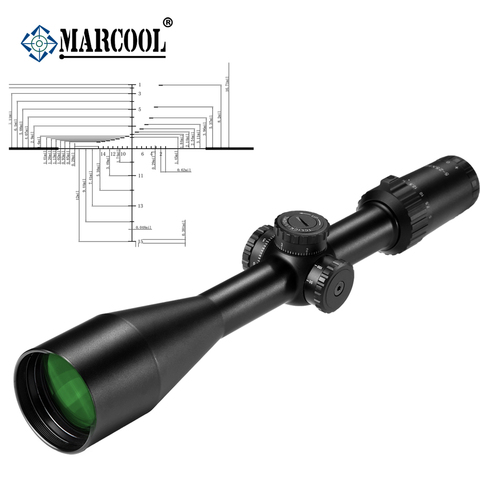 MARCOOL-mira telescópica para Rifle de francotirador militar, objetivo óptico HD de 5-25X56 FFP, primer plano Focal, AR15 AK47 7,62 ► Foto 1/6