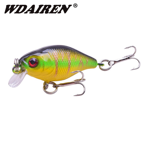 Crazy Wobblers señuelo de Pesca flotante, aparejos de Pesca de 4,5 cm, 4,3g, manivela japonesa, pececillo, trucha, lubina, Crankbait Artificial, 1 Uds. ► Foto 1/6