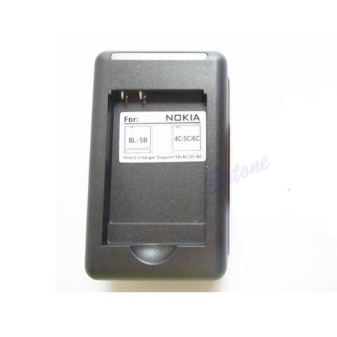 2022 Nuevo US Sync Dock Cradle AC batería hogar USB cargador de pared para Nokia 4C 5C 6C BL-5B ► Foto 1/2