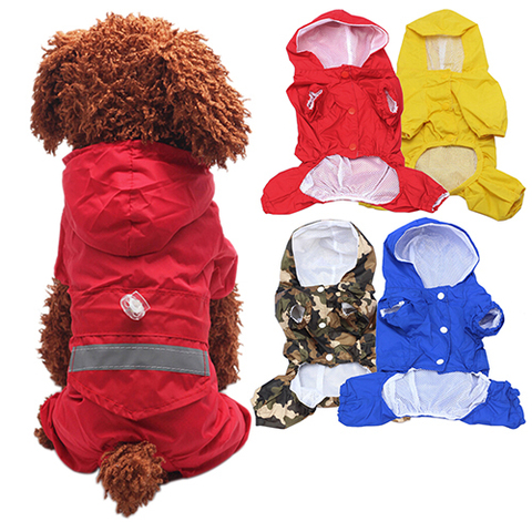 Chaqueta impermeable con capucha para perro, abrigo impermeable Acrylon, Gato, disfraz de cachorro ► Foto 1/6