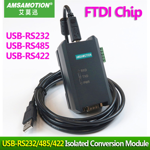 Grado Industrial USB-RS485 USB-RS422 USB-RS232 FTDI Chip aislado módulo de conversión de USB a RS232/422/485 magnético de aislamiento ► Foto 1/6