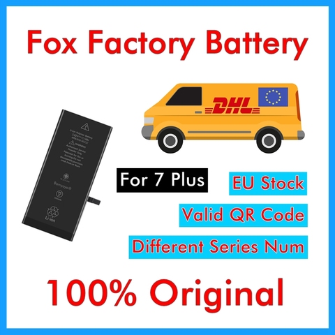 BMT-batería original de fábrica Foxc para iPhone, piezas de repuesto de 2900mAh de ciclo 0, para iPhone 7 P, 7 Plus, 7 plus, BMTI7PFFB, 10 Uds. ► Foto 1/2