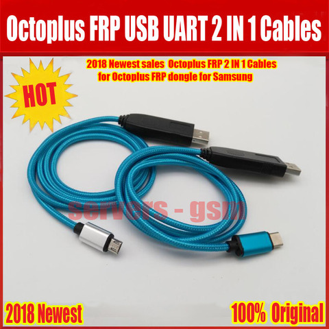 Más Octoplus FRP USB UART Cable 2 en 1 (micro + tipo c ) EFT UART cable para Octoplus FRP Dongle EFT Dongle para samsung ► Foto 1/4