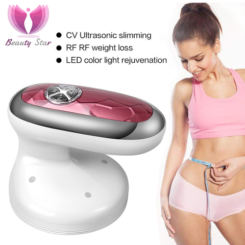 Beauty Star-masajeador de cavitación RF para adelgazamiento ultrasónico cuerpo, dispositivo de belleza para pérdida de peso, radiofrecuencia LED, estiramiento de la piel ► Foto 1/1