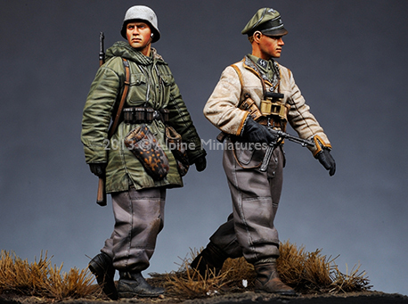 1:35 soldado alemán WWII en invierno ► Foto 1/1