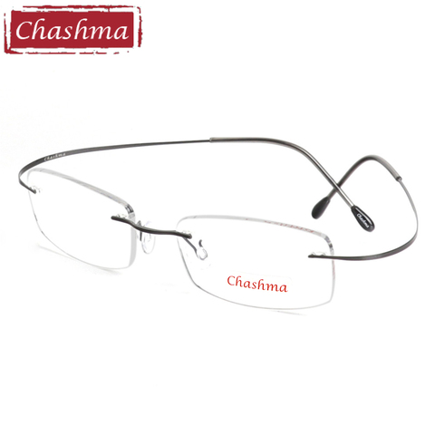 Chashma-gafas de lectura de titanio para hombre y mujer, lentes ópticas superligeras para miopía, gafas graduadas con montura ► Foto 1/6