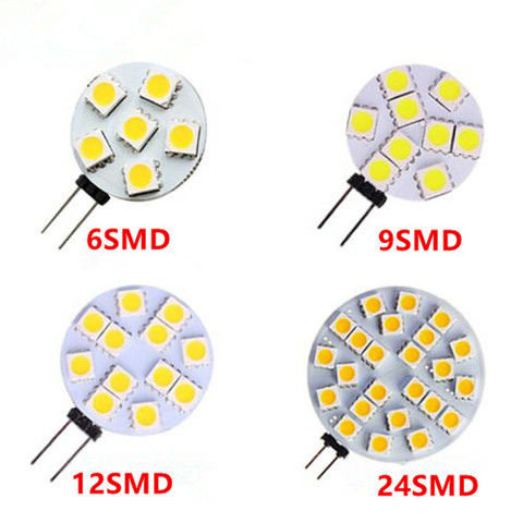 G4 lámpara Led 1W/2W/3W/DC12V 5050SMD 4W/6/9/12/24 lámpara colgante de Led luz envío gratis ► Foto 1/5