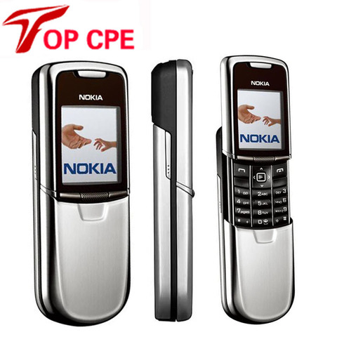 Original desbloqueado Nokia 8800 Classic teléfono móvil Bluetooth ruso árabe inglés Keybaord GSM oro plata negro reacondicionado ► Foto 1/6