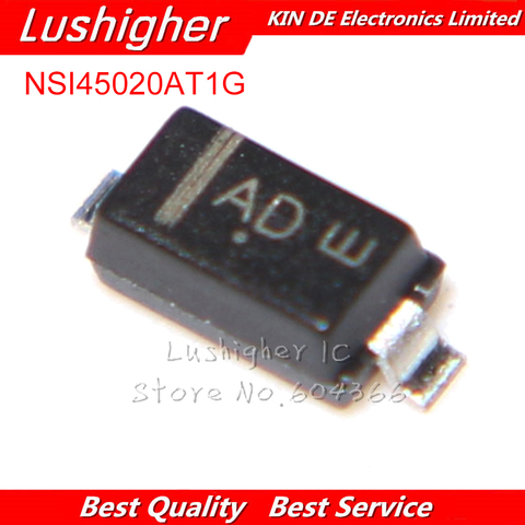 10 Uds NSI45020AT1G SOD-123 NSI45020 AD SOD123 SMD ► Foto 1/3