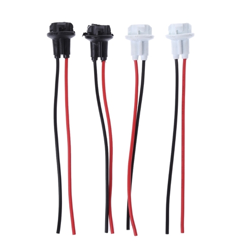 Cable de bombilla para coche, conector T10, 2 uds., Cable de bombilla para automóvil, camión, luz, enchufe de bombillas LED ► Foto 1/6