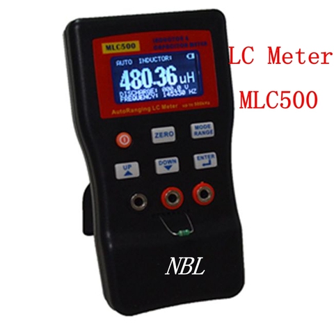 MCL500-medidor Digital de inductancia LCD profesional, 500KH, LC, multímetro de inducción de oscilación, 0,01pf, 100mF ► Foto 1/6