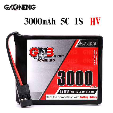 Gaoneng GNB 3,8 V 3000MAH 1S 5C HV LiPo batería para Sanwa MT-44 FH4T controlador remoto ► Foto 1/6