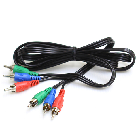 Componente YPbPr Cable de vídeo para DVD 1,5 M con buena calidad ► Foto 1/2
