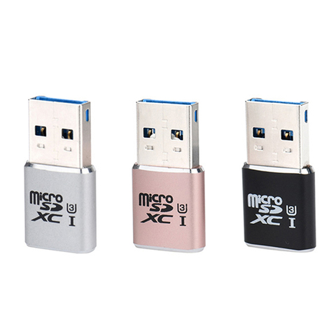 Lector de Tarjetas Micro SD USB de supervelocidad, adaptador de lector de tarjetas Micro SDXC TF T-Flash, 5Gbps, 3,0 ► Foto 1/6
