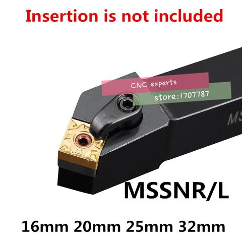 1 Uds MSSNR1616H12 MSSNR2022K12 MSSNR2525M12 MSSNR3232P12 MSSNL1616H12 MSSNL CNC herramientas de corte de torno portaherramientas de torneado exterior ► Foto 1/1