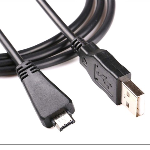 Cable de datos USB para Sony VMC-MD3, cable de datos USB para Sony DSC-T99 T110 T110 TB T110/R T110/P T110/V T110/D DSC-HX100 HX100V HX100 HX7V WX5C WX7 WX9 WX30 ► Foto 1/4