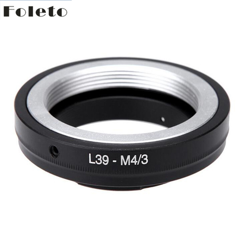 Foleto L39-M4/3 M39 L39 LTM LSM lente alimentada a Micro 4/3 m4/3 Micro cámara para leica lente Olympus E-P1 2 3 E-PL1 2 G1 GF2 Panasonic ► Foto 1/5