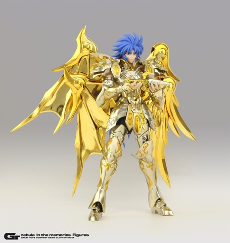 Gtgemini-Saga soul of gold Divine armor Saint Seiya, Myth Cloth, EX SOG, modelo de figura de acción ► Foto 1/3