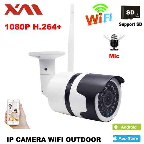 1080P impermeable al aire libre cámara IP inalámbrica cámara IP de seguridad cámara de vigilancia Wifi visión nocturna CCTV Cámara 1920*1080 ► Foto 1/1