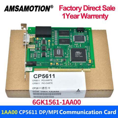 Tarjeta de comunicación CP5611 PCI procbus PPI, 6GK1561-1AA00, 6GK, 15611AA00, para Siemens S7-200, 300, 400PLC, 1 año de garantía ► Foto 1/6