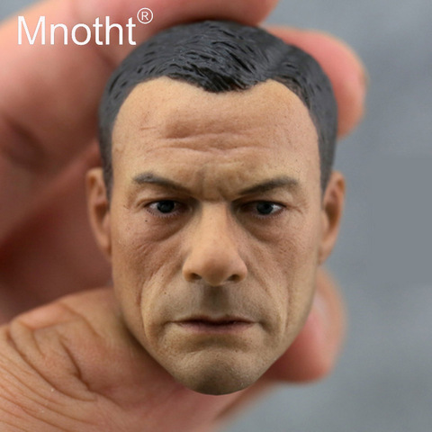 Jean-claude Van Damme, escala 1:6 soldado cabeza Sculpt Kung Fu de resina de estrellas de modelo para 12 pulgadas de juguete figura de acción Mnotht M3n ► Foto 1/3