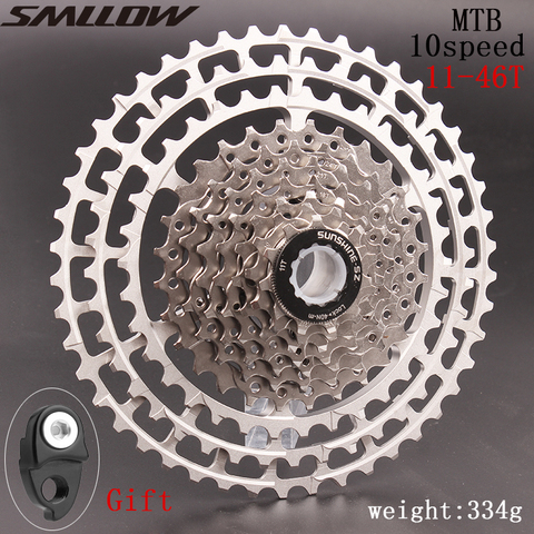 Cassette de 10 velocidades para bicicleta, accesorio para Shimano SRAM Flywheel 11-46 10 s, 11-46T ► Foto 1/1