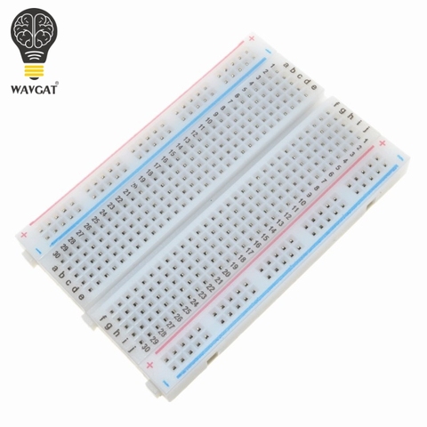 Suq-placa de circuitos impresos sin soldadura Protoboard de prueba 400 puntos de conexión ► Foto 1/5