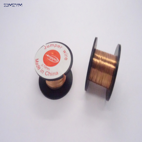 Alambre de soldadura de cobre, herramienta de reparación de soldadura PCB, 0,1mm, 1 unidad ► Foto 1/3