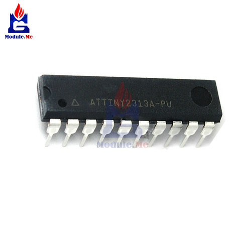 1 PC IC Chips ATTINY2313A-PU ATTINY2313A ATTINY2313 DIP20 8-microcontrolador ARM original de circuito integrado ► Foto 1/6