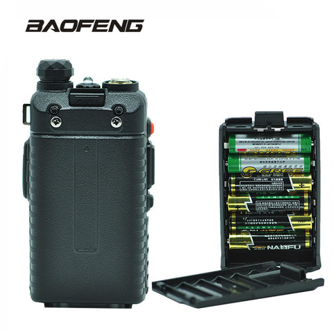 Baofeng-carcasa de batería de UV-5R para walkie-talkie, carcasa de emergencia AAA para Radio UV 5R UV-5RE 5RA, fuente de alimentación ► Foto 1/5