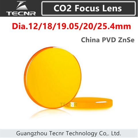ZnSe-lente de enfoque CO2 China, diámetro 12 18 19,05 20 25,4 25mm para máquina de corte láser CO2 ► Foto 1/5